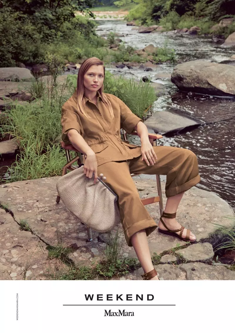 Model Hana Jirickova amatsogolera kampeni ya Weekend Max Mara masika-chilimwe 2019