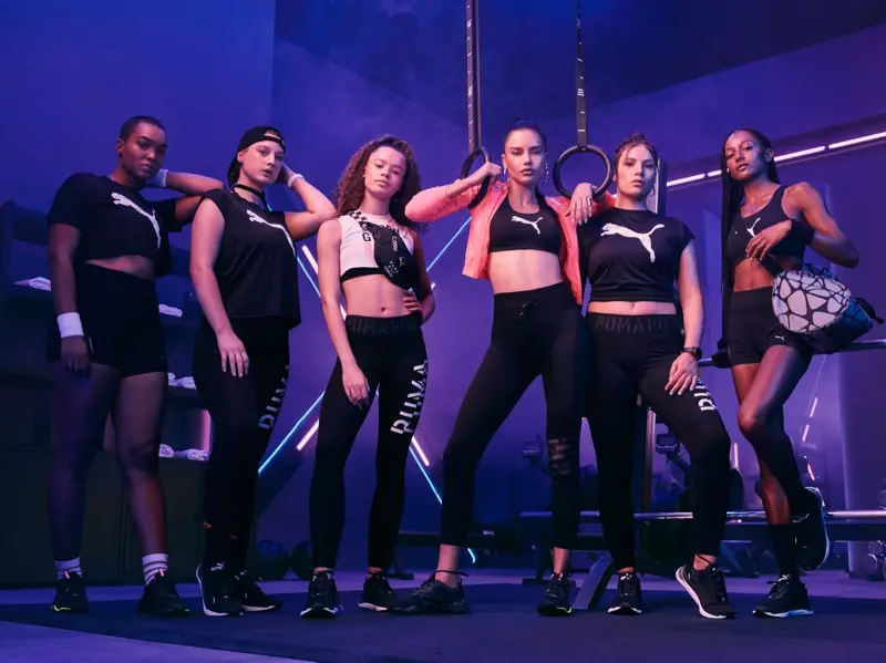 PUMA onthult Zone XT-campagne met Adriana Lima