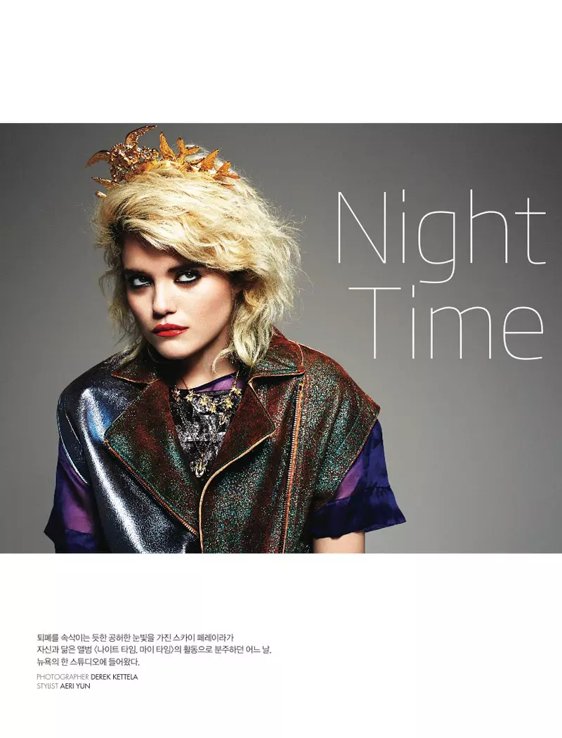 Sky Ferreira posa para reportagem de capa da Dazed & Confused Korea