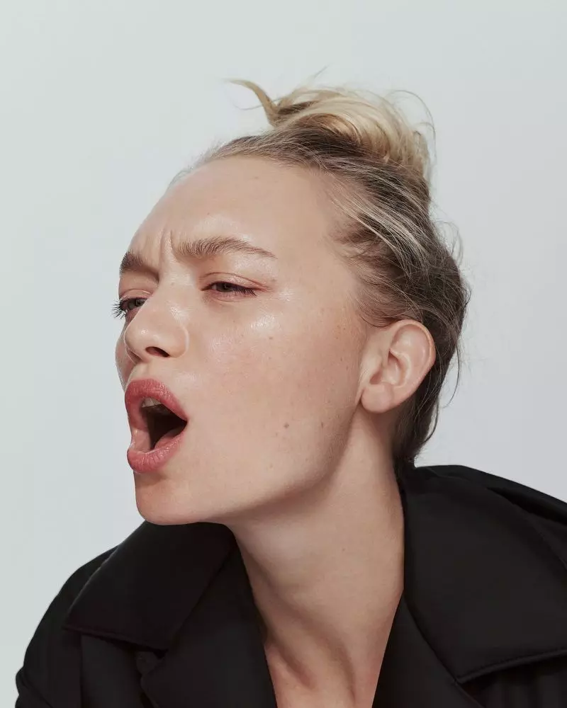 Gemma Ward modélise les nouvelles tendances beauté pour Allure