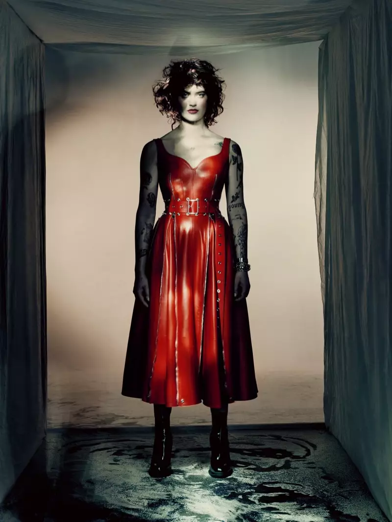 Campaña outono-inverno 2021 de Alexander McQueen.