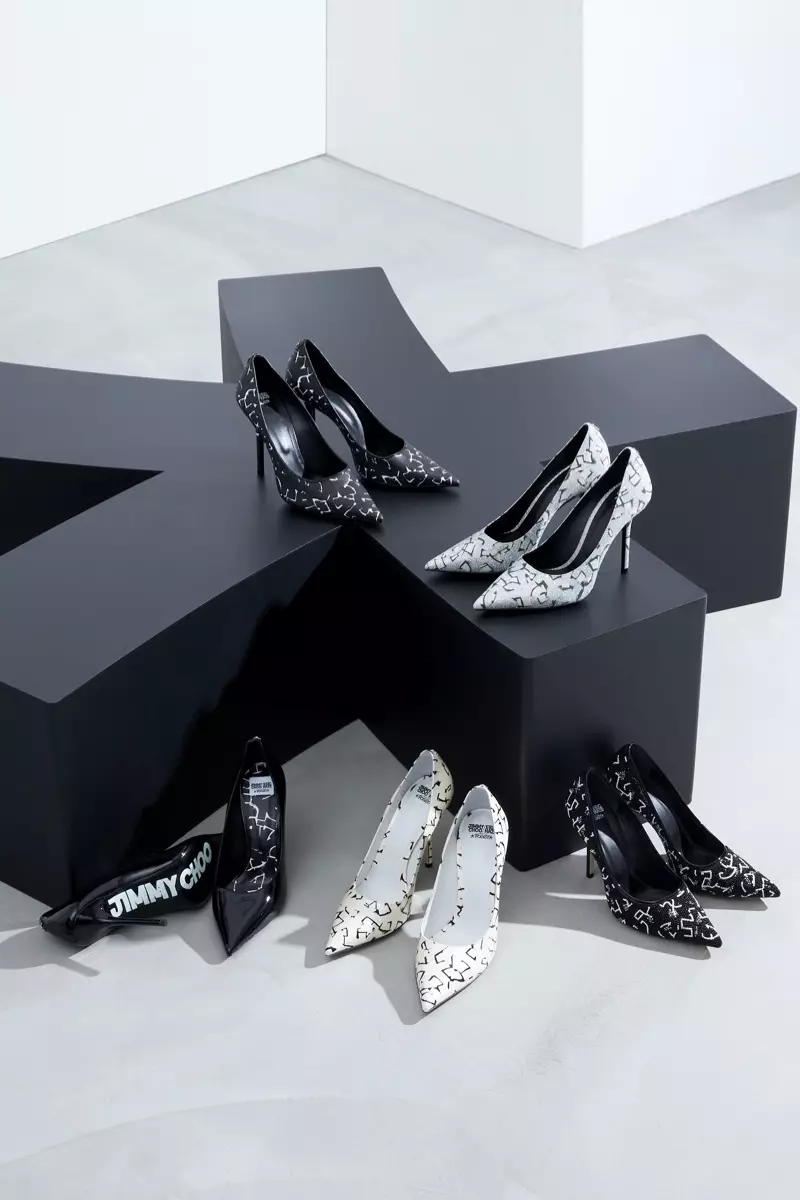 JIMMY CHOO / ERIC HAZE COLLECTION CURATED BY POGGY LOVE stiletto fifa.