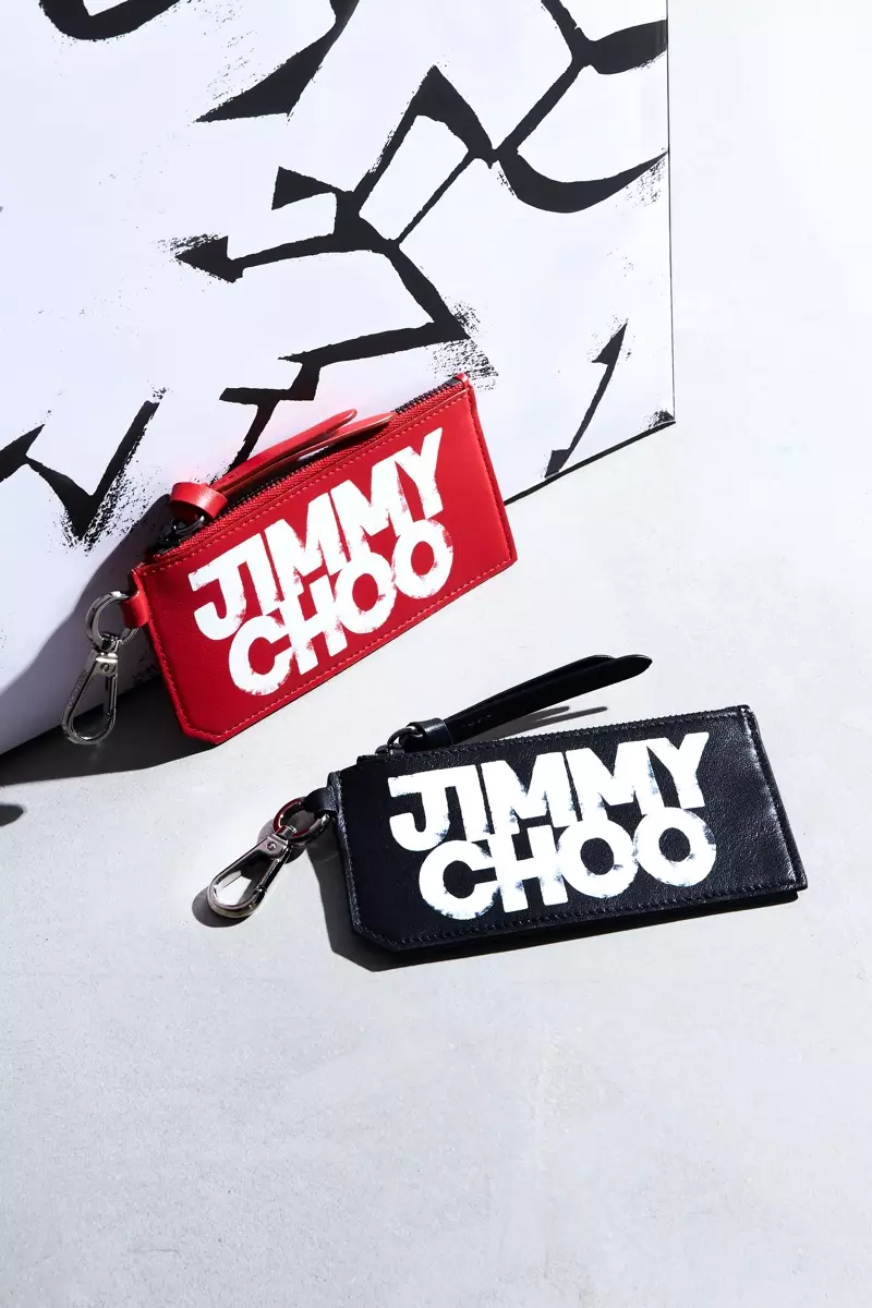 JIMMY CHOO / ERIC HAZE COLLECTION NGA GI-CURATED SA POGGY nga mga bag.