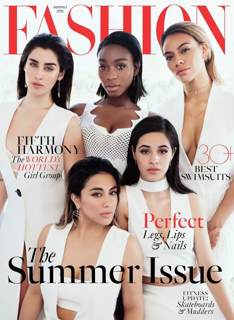 Fifth Harmony FASHION Magazine červen 2016 Focení