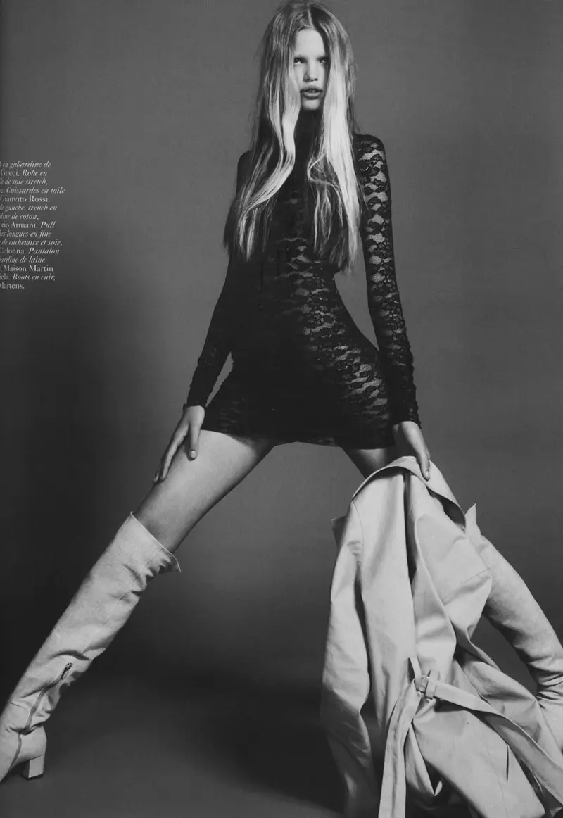 Malgosia Bela، Daphne Groeneveld و Lea T. توسط مرت و مارکوس برای Vogue Paris سپتامبر 2010