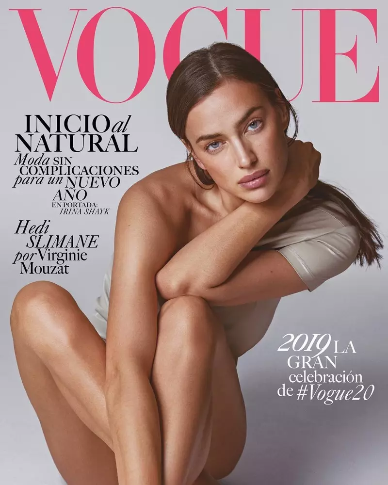 Irina Shayk Vogue Meksika 2019 Kapak Moda Çekimi