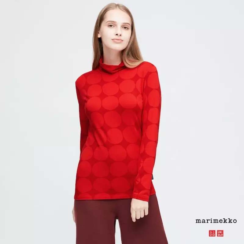 Uniqlo x Marimekko Heattech Ekstra Warm Turtleneck $24,90