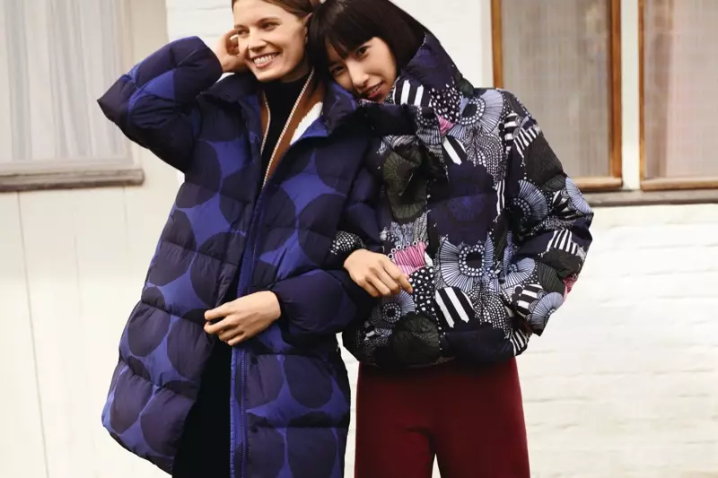 Uniqlo x Marrimekko hjerst-winter 2019 kampanje