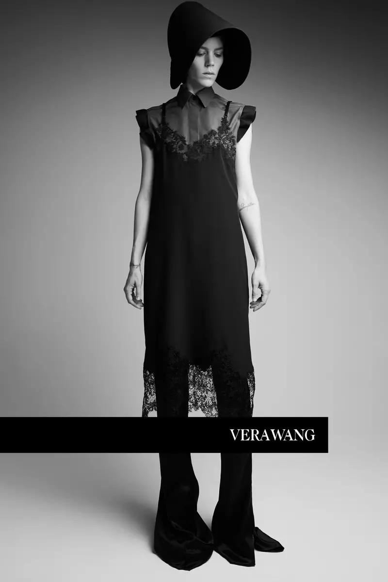 Freja Beha Erichsen sy’n arwain ymgyrch gwanwyn-haf 2018 Vera Wang