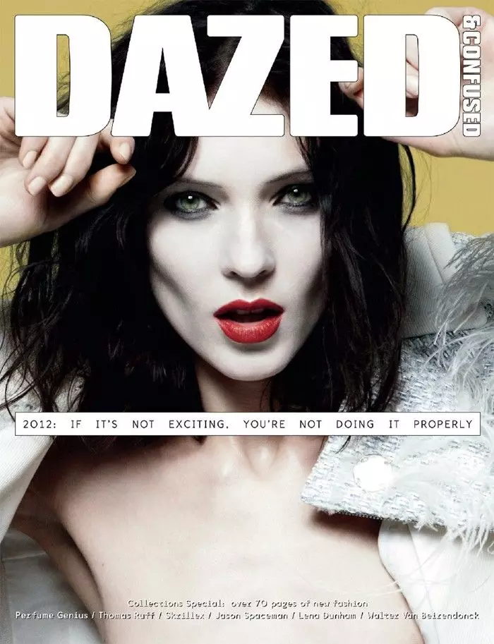Kati Nescher, Frida Aasen, Erjona Ala és Lara Mullen Cover Dazed & Confused 2012. március
