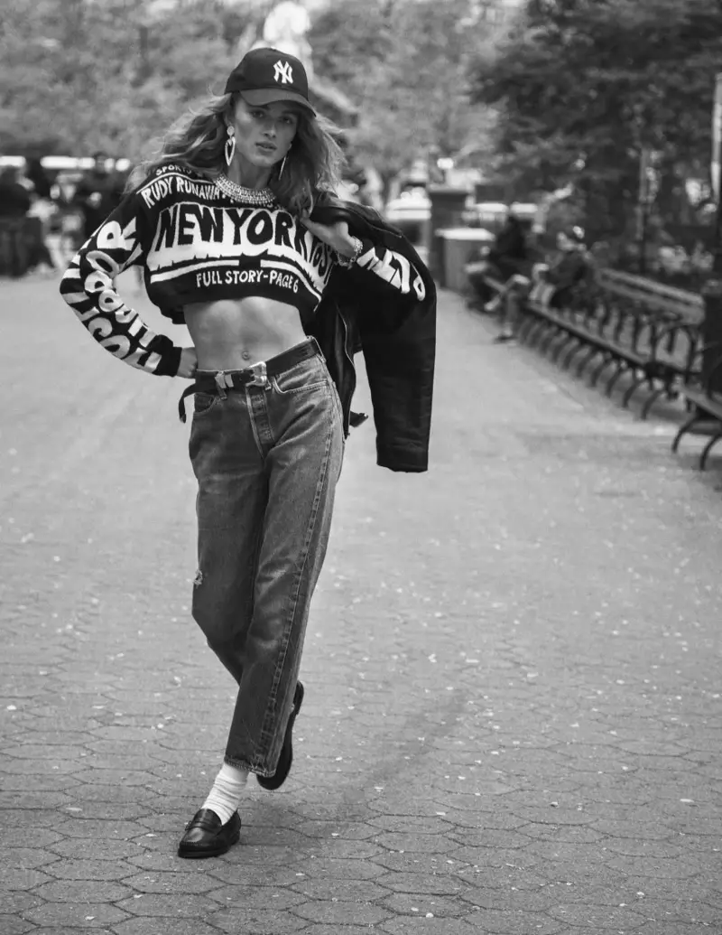 D'Rianne van Rompaey empfänkt New York Street Style fir Vogue Paris