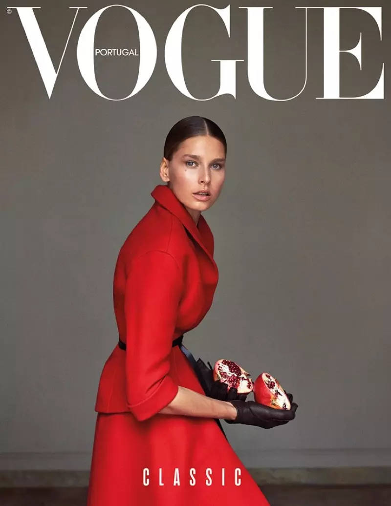 U-Karolina Kurkova, u-Maria Borges no-Hana Soukupova Enchant ku-Vogue Portugal Cover Story