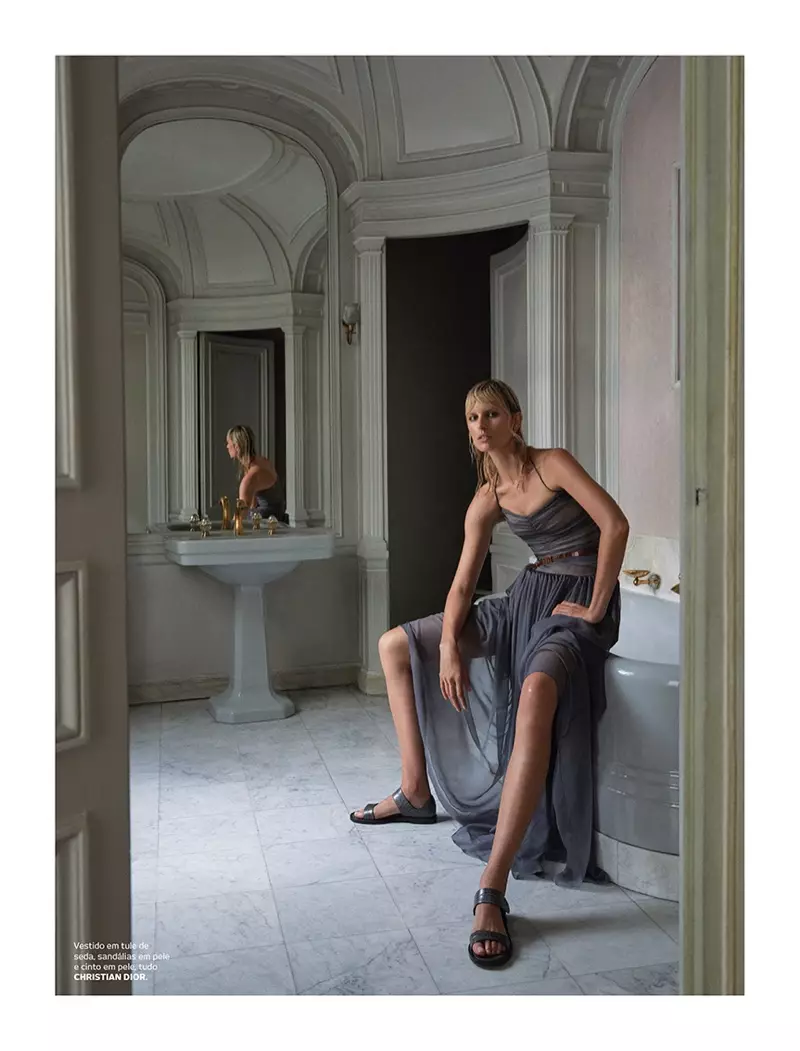 Karolina Kurkova, Maria Borges at Hana Soukupova Enchant sa Vogue Portugal Cover Story