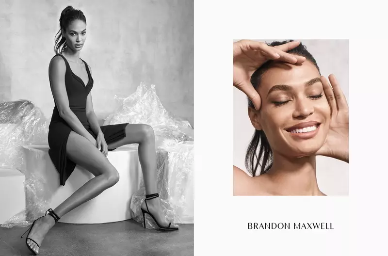 Joan Smalls spielt die Hauptrolle in der Herbst/Winter-Kampagne 2017 von Brandon Maxwell