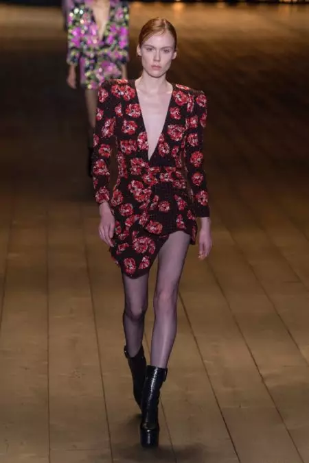 Si Saint Laurent Miadto sa 80's alang sa Pagkapukan 2018