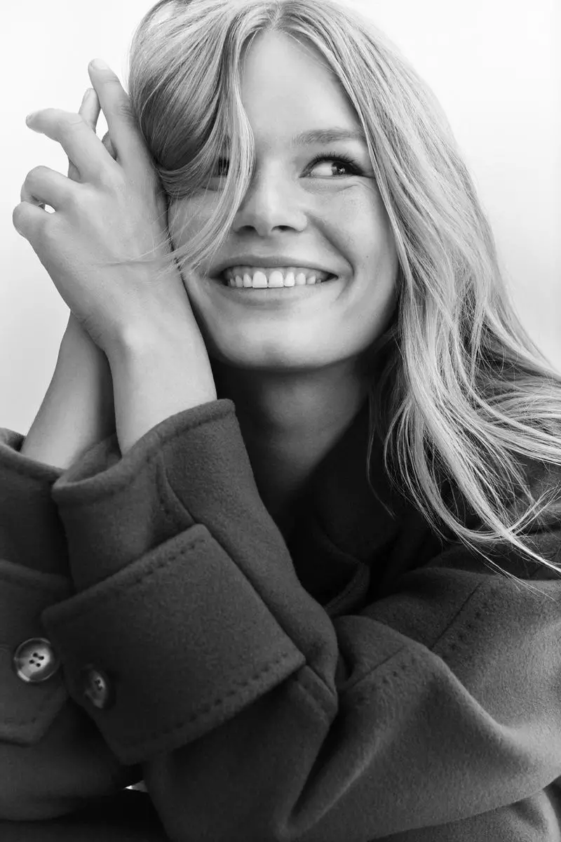 Anna Ewers speel 'n hoofrol in Marc O'Polo herfs-winter 2020-veldtog.