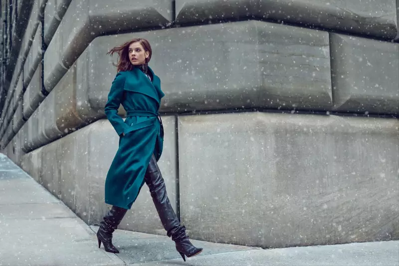 Gi-enlist ni Mackage si Barbara Palvin para sa fall-winter 2019 nga kampanya