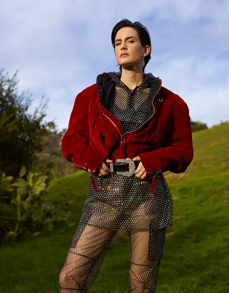 Jane Moseley Models Statement Styles for Numero Tokyo