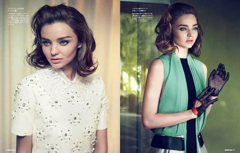 Miranda Kerr door Nino Muñoz voor Numéro Tokyo juni 2012