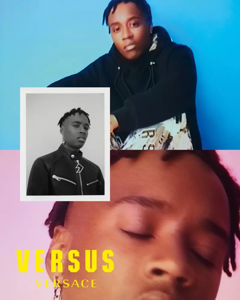 Rejjie Snow ја предводи кампањата на Versus Versace за есен-зима 2017 година