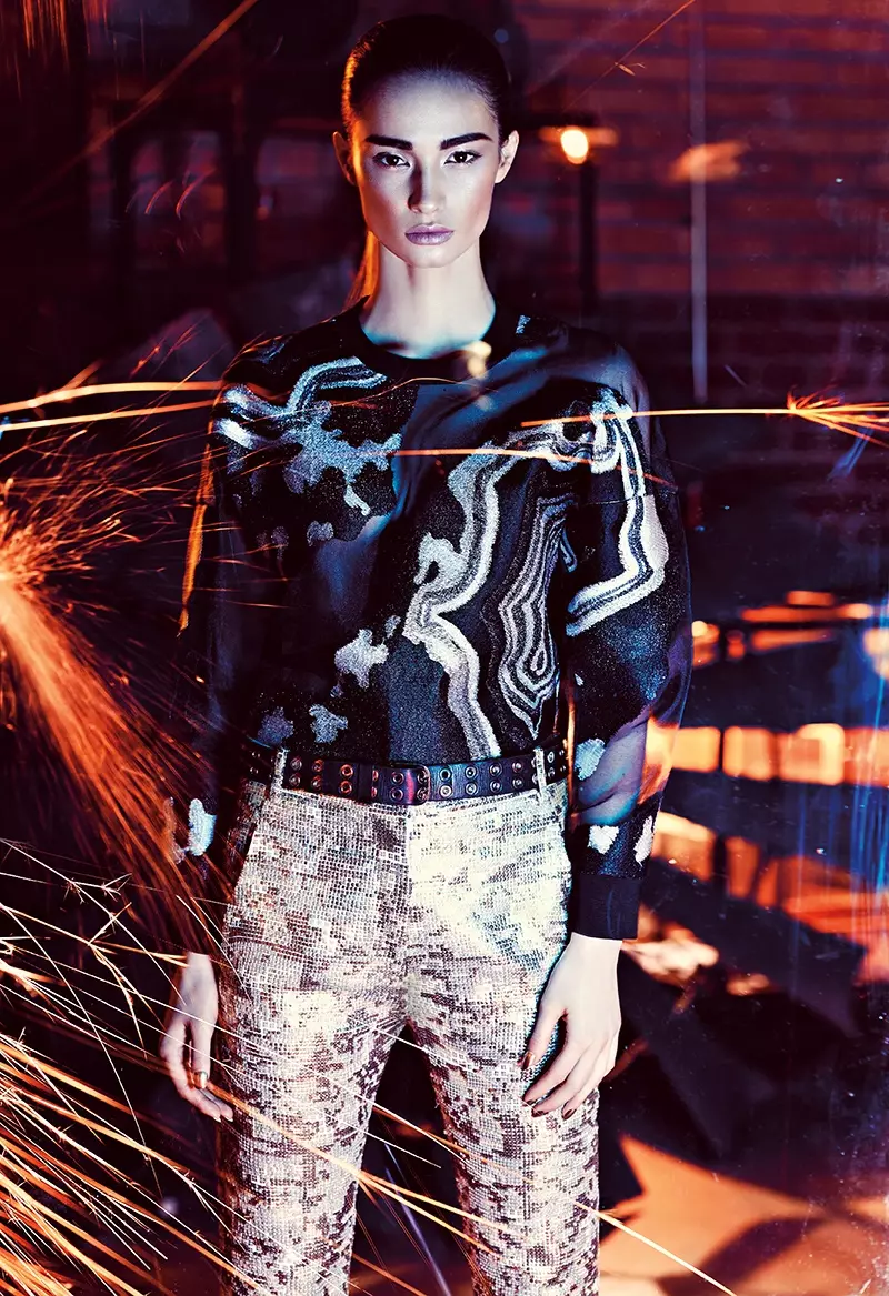 Mackenzie Hamilton Has a Spark for Fashion Magazine av Chris Nicholls