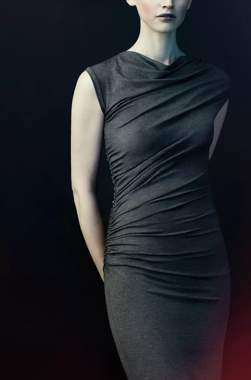क्रिस निकोलले Lida Baday को पतन 2012 अभियान को लागी Austre Glamour लेन्स