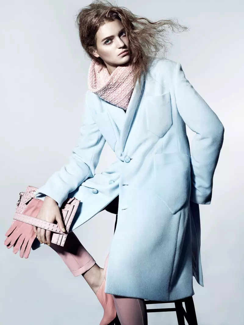 Magdalena Langrova Amavala Pastels Falls for Interview Russia Shoot