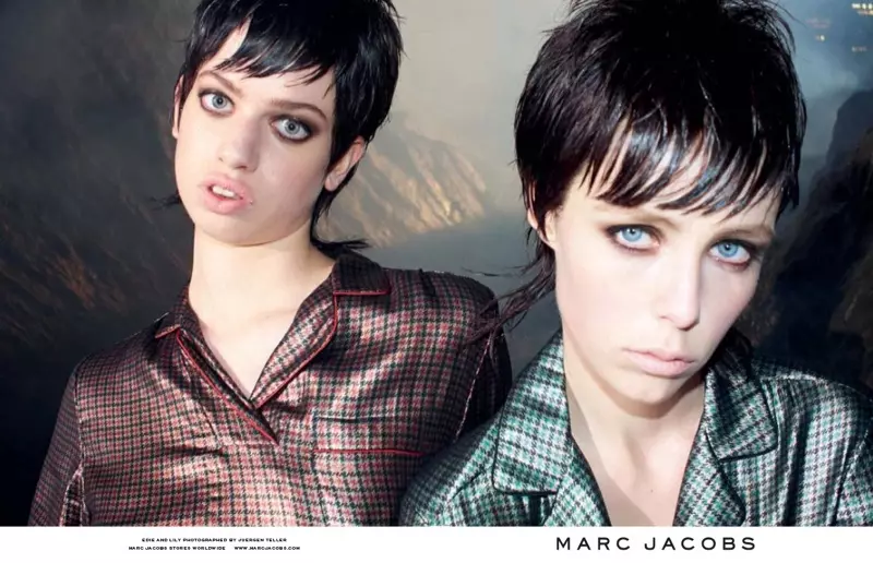 Tan-awa ang Dugang gikan sa Fall 2013 Ads ni Marc Jacobs kauban si Edie Campbell & Lily McMenamy