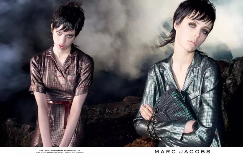 Edie Campbell ve Lily McMenamy ile Marc Jacobs'ın Sonbahar 2013 Reklamlarından Daha Fazlasını Gör