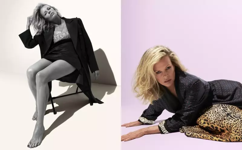 Kim Basinger joue dans la campagne Miu Miu Resort 2021.