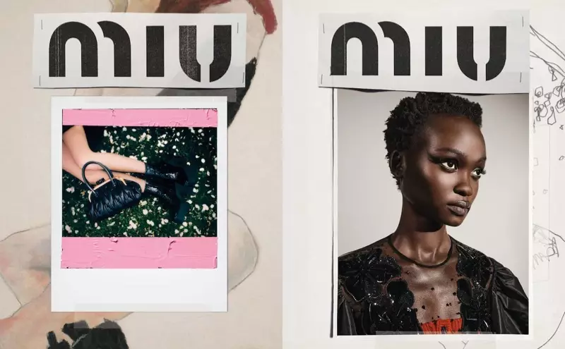 Aliet Sarah lidera a campaña outono-inverno 2020 de Miu Miu.