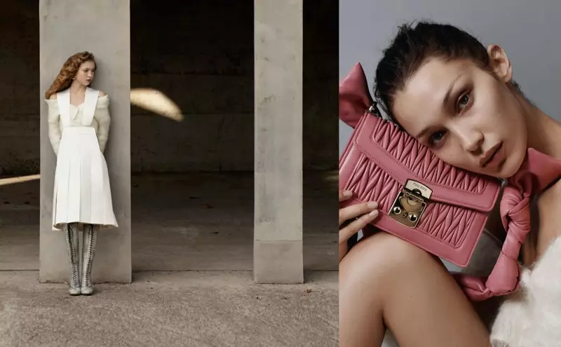 Bella Hadid Miu Miu Spring 2020 Campaign