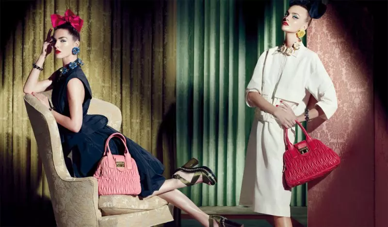 Miu Miu Taps Candice Swanepoel, Hilary Rhoda, Caroline Trentini, Jessica Stam, Karen Elson, Sung Hee and Daphne Groeneveld for its Resort 2013 Campaign