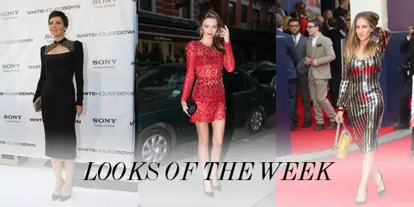 Sarah Jessica Parker en Marc Jacobs, Miranda Kerr en Dolce and More Looks of the Week