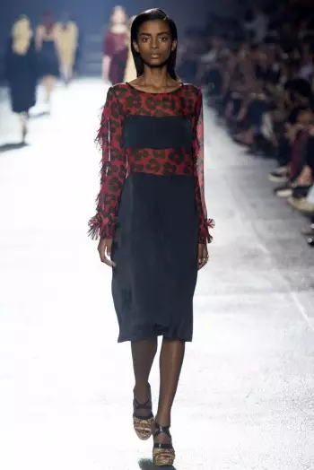 Dries van Noten پسرلی / اوړی 2014 | د پاریس فیشن اونۍ