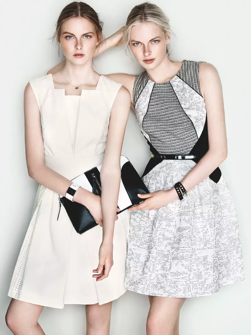 Exclusiv: surorile Elza și Vera Luijendijk Front Cue S/S 2013 Campaign