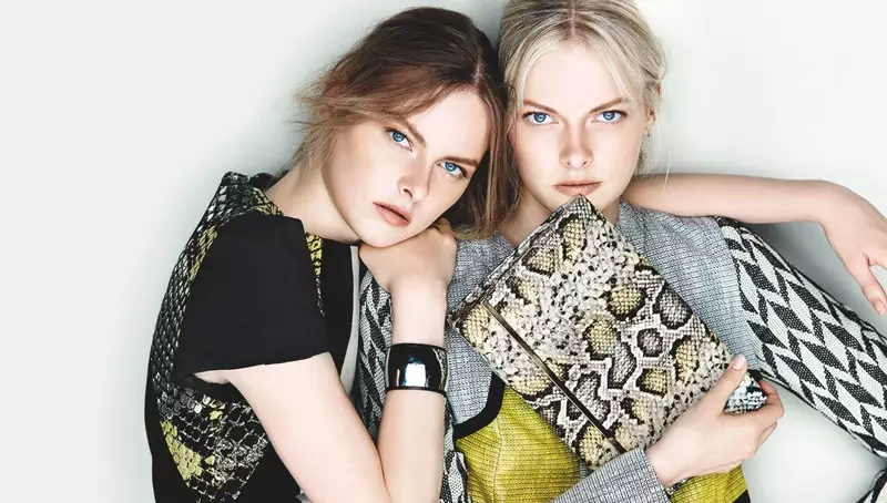 Yksinomainen: Sisters Elza ja Vera Luijendijk Front Cue S/S 2013 -kampanja