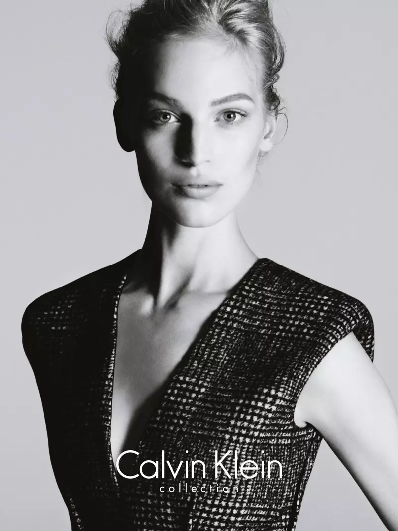 Vanessa Axente leikur í haustherferð Calvin Klein 2013 eftir Mert & Marcus