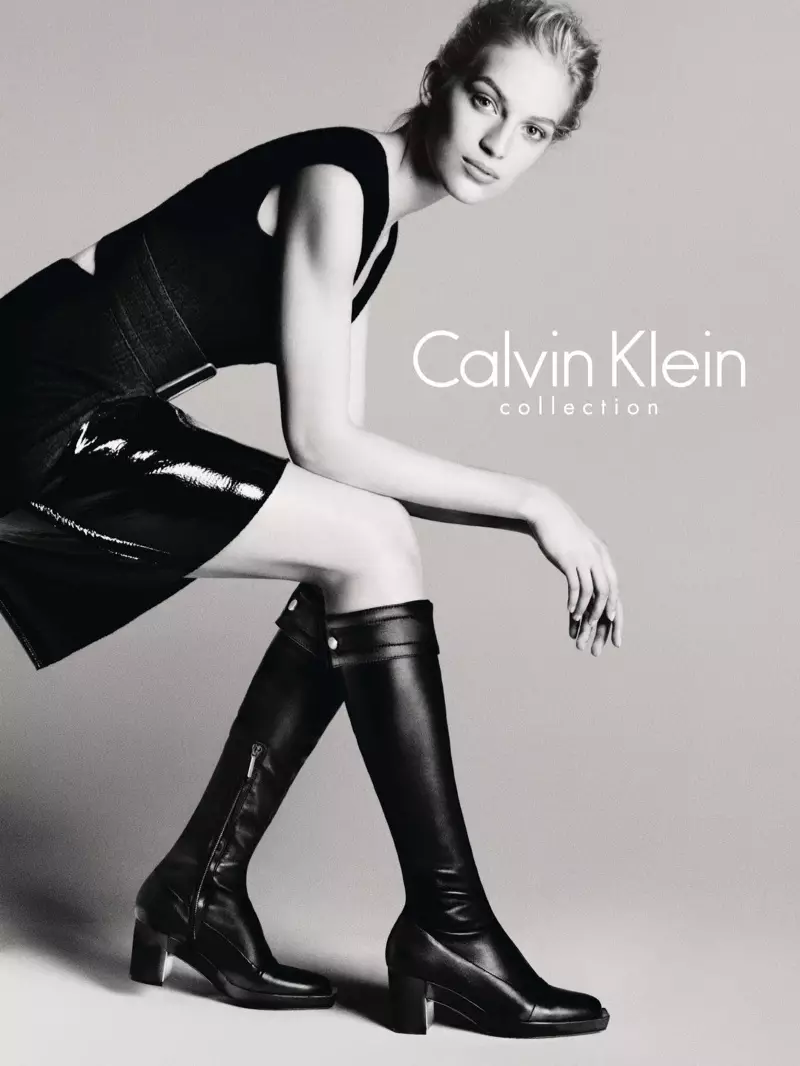 Vanessa Axente Fetu i Calvin Klein's Fall 2013 Campaign saunia e Mert & Marcus