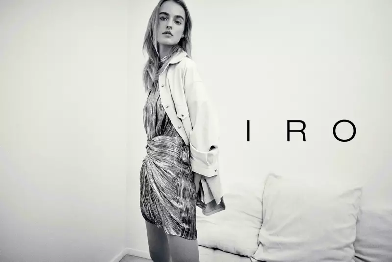 Maartje Verhoef ปรากฏตัวในแคมเปญ IRO Fall-Winter 2020