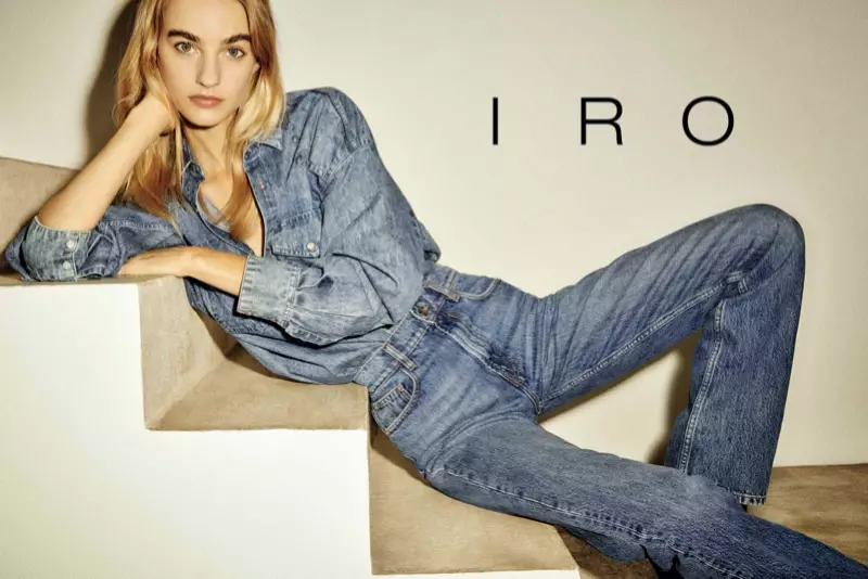 IRO richt zich op denim voor de herfst-winter 2020-campagne.