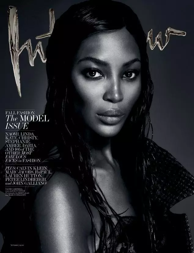 Entrevista de portada de las supermodelos Kate Moss, Naomi Campbell y más, septiembre de 2013