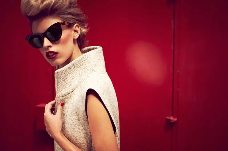 Jade Jackson Models Zanzan Eyewear A/W 2012