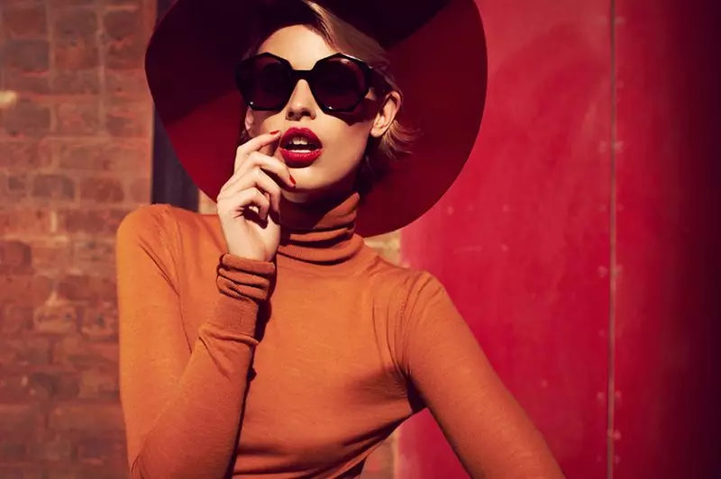 Jade Jackson Models Zanzan Eyewear A/W 2012