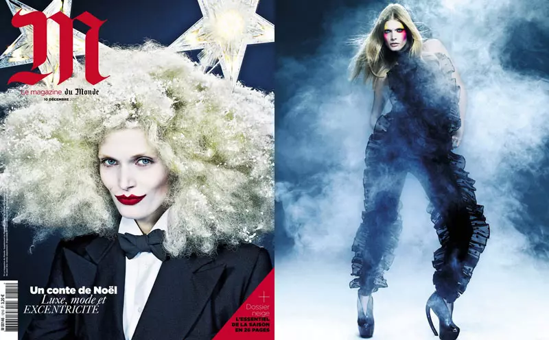 Malgosia Bela por Christian Anwander para M le Monde dezembro de 2011