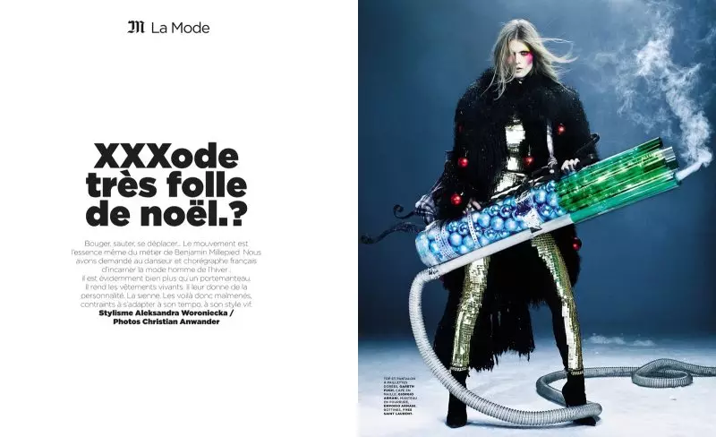 Malgosia Bela by Christian Anwander for M le Monde December 2011