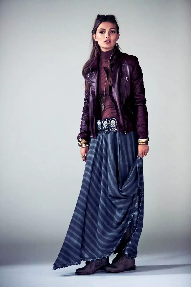 Carola Remer Sports Boyish Looks for Free People's August Lookbook