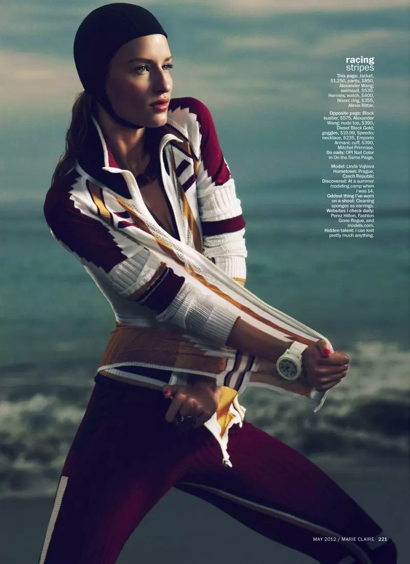 Linda Vojtova by Txema Yeste by Marie Claire US May 2012