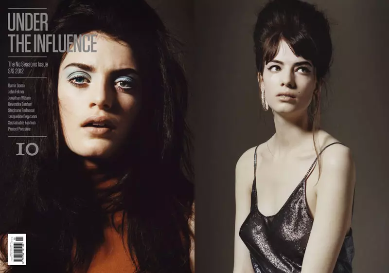 Nik Hartley Capture Milly Simmonds & Emma Wahlberg in '60s Looks for Under the Influence