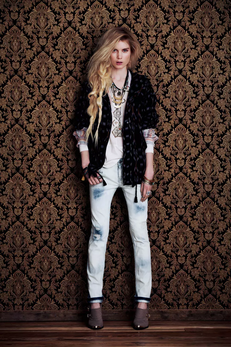 Elsa Sylvan Has Wanderlust for Free People's December Lookbook